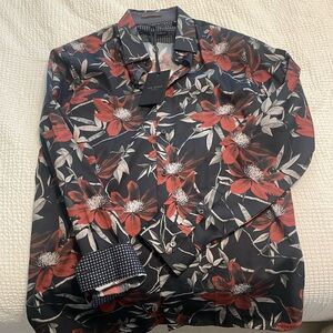 Ted Baker Floral Dress Shirt Brand New